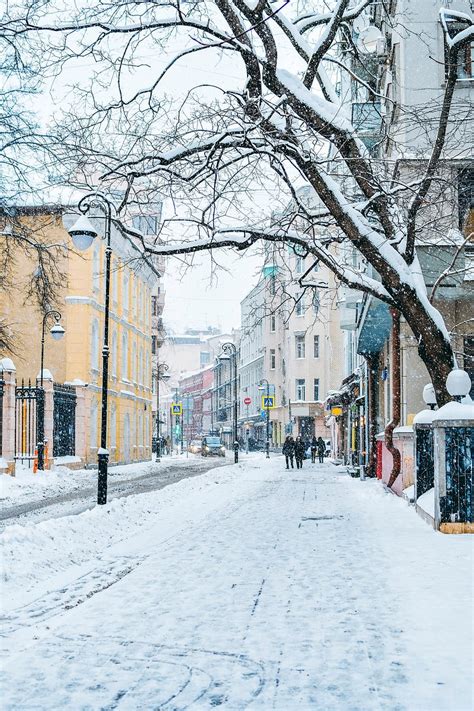 Moscow city in winter | Free Photo - rawpixel