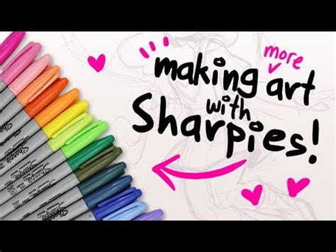 REDEEMING MYSELF? | Drawing Something with Sharpie Markers Again ...