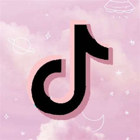 the pi symbol is surrounded by stars and planets on a pink background ...