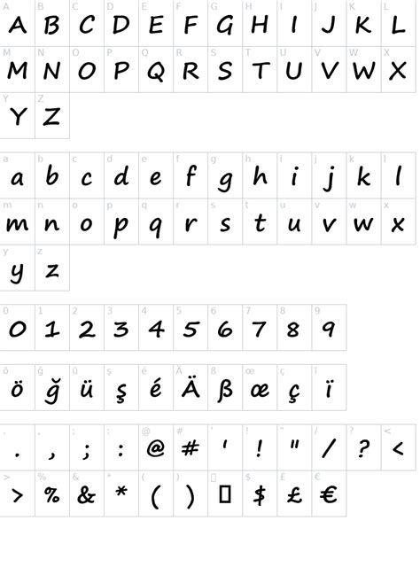 Segoe Print Bold Font | FontYukle