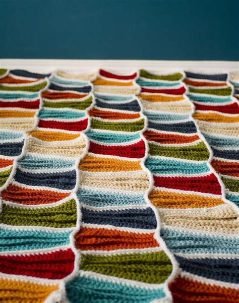 Surf City Beach Blanket Crochet pattern by Kraftling | Knitting Patterns | Beach blanket crochet ...