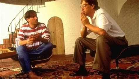 The first, historic interview with Steve Jobs and Bill Gates together ...