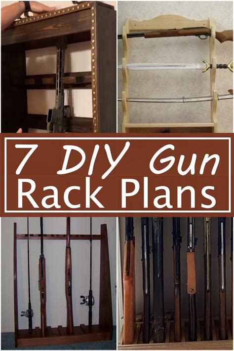 7 DIY Gun Rack Plans - DIY Crafts