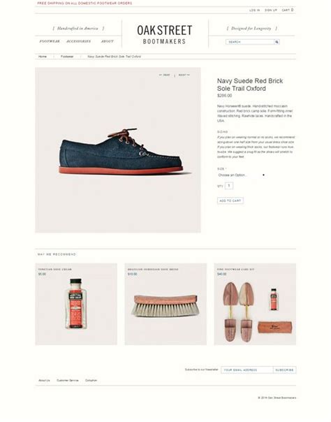 an image of a website page with shoes and other items