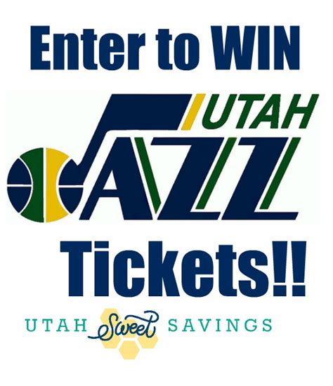 Giveaway: Utah Jazz Game Tickets!! | Utah Sweet Savings