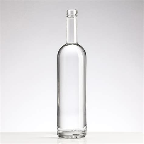 Wholesale 1 liter clear vodka glass bottle empty spirit bottle 750ml, High Quality bottles 750ml ...