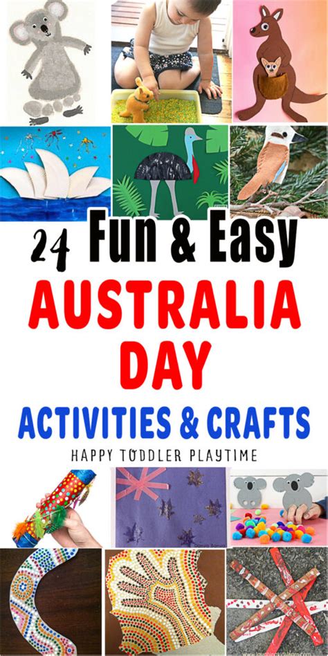 24 Amazing Australia Day Crafts for Kids - Happy Toddler Playtime