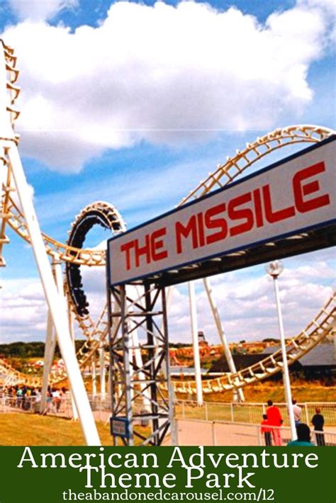 "The Missile" coaster at American Adventure Theme Park was hailed as ...