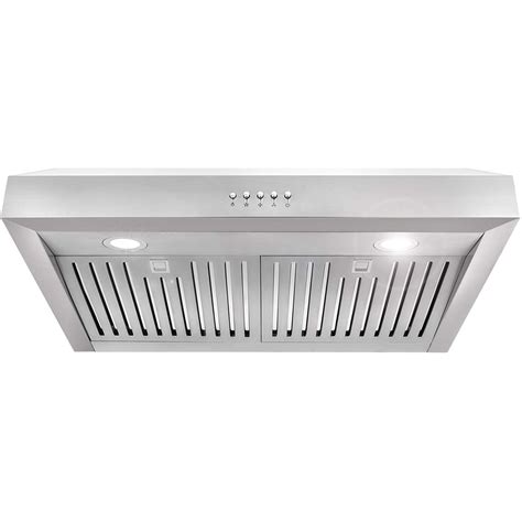 Cosmo UC30 30-Inch Under-Cabinet Range Hood and Over Stove Vent Light, Silver | Walmart Canada