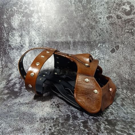 Leather Mask Replica Halloween - Etsy