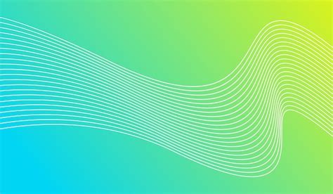 Free Vector | Line wave background gradient style template