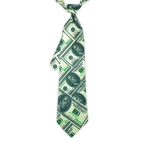 Funny American Dollar Ties, Casual Ties – Stars and Stripes Design – Your Megastore