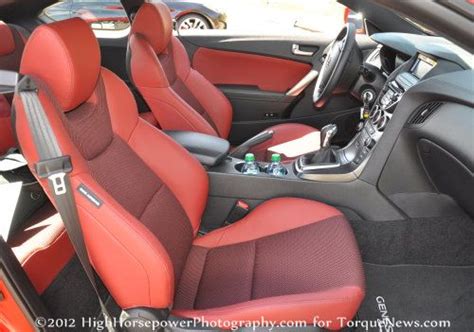 The interior of the 2013 Hyundai Genesis Coupe 3.8 R-Spec | Torque News