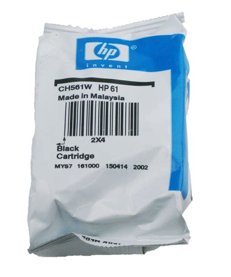 Genuine HP 61 Black Ink Cartridges-1365441