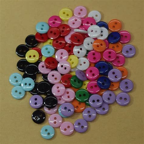 Aliexpress.com : Buy 20PCS 20/25MM Round Resin Buttons Decorative ...