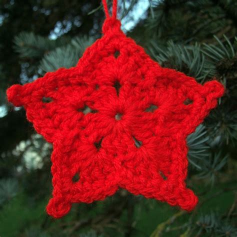 Free Crochet Star Pattern - WoolnHook by Leonie Morgan