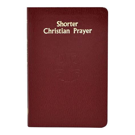 Shorter Christian Prayer - Catholic Book Publishing, Catholic Book ...