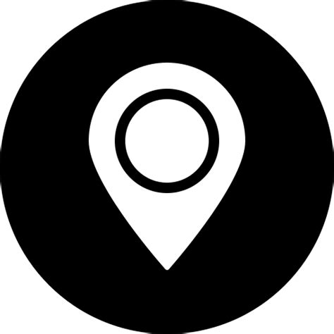 Address, circle, gps, location, map, marker, navigation icon