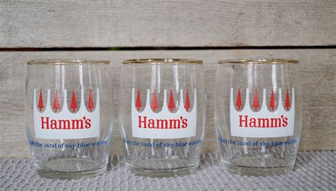 Hamm's Beer Tasting Glasses Set of Three 3 From the | Etsy | Beer tasting glasses, Hamms beer ...