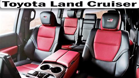 2022 Toyota Land Cruiser Interior Colors & Features - YouTube