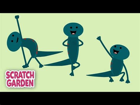 Salamander Yoga - Now with Scared Squirrels! | 5-minute Yoga Break | Scratch Garden - Videos For ...