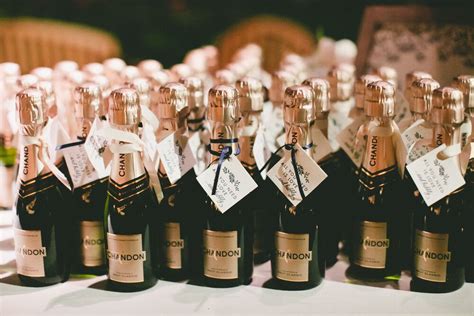 Miniature Bottles of Chandon Champagne