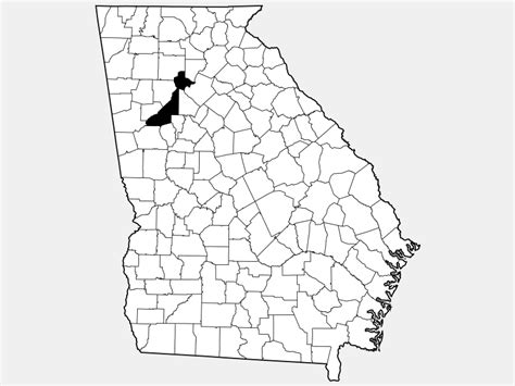 Fulton County, GA - Geographic Facts & Maps - MapSof.net