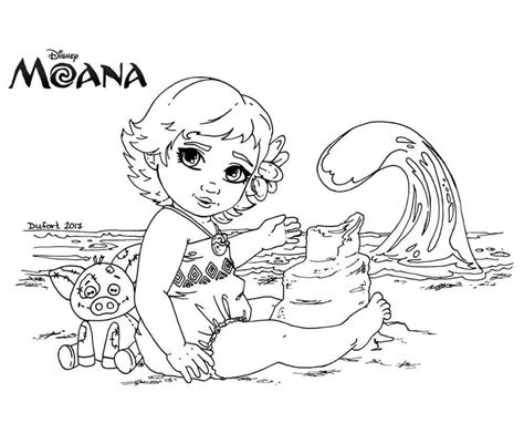 Free Printable Moana Coloring Pages - Printable Word Searches