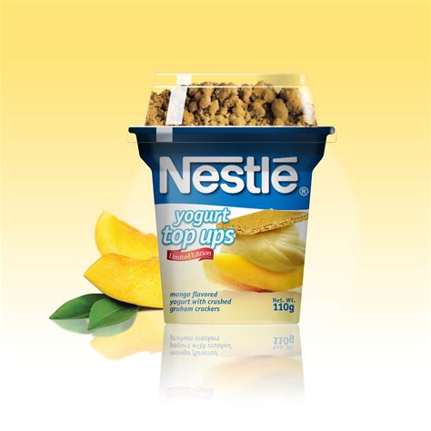 Nestlé Yogurt Top-Ups: Label Design :: Behance