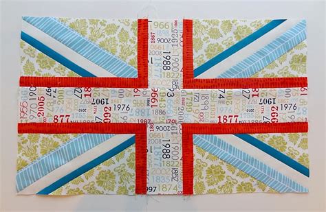 Union Jack flag quilt | My second version of a Union Jack fl… | Flickr