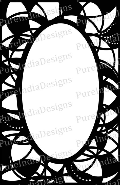 Mirror Frame Frame Laser Cut Photo Frame Vector Art - Etsy