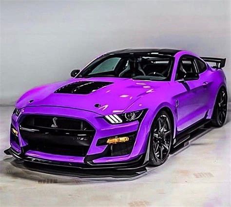 2018 Purple Mustang