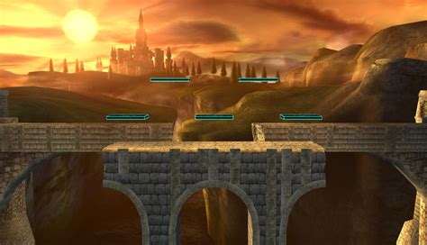 Bridge of Eldin: Twilight Platforms [Super Smash Bros. Brawl] [Mods]