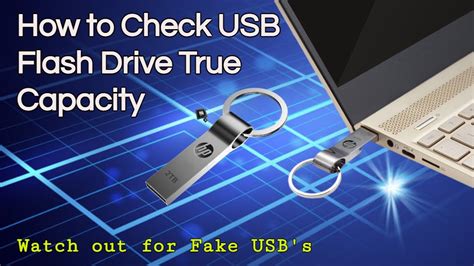 USB FLASH DRIVE ll How to Check True Capacity - YouTube