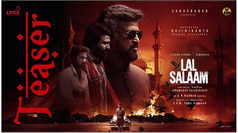 Lal Salaam Teaser Review | cinejosh.com