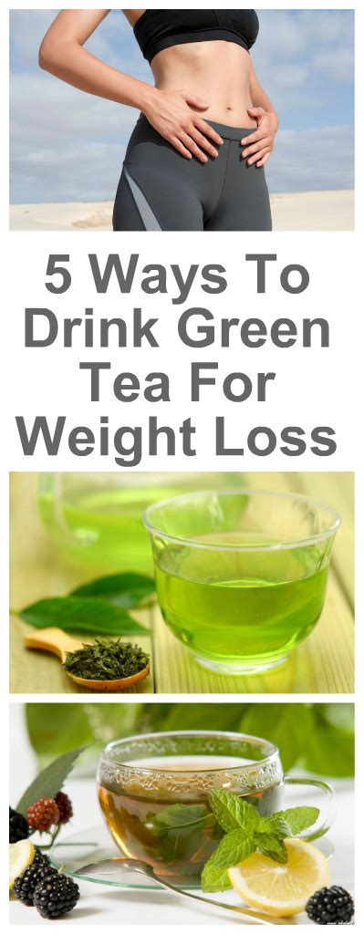 Weight Loss Using Green Tea - Manga