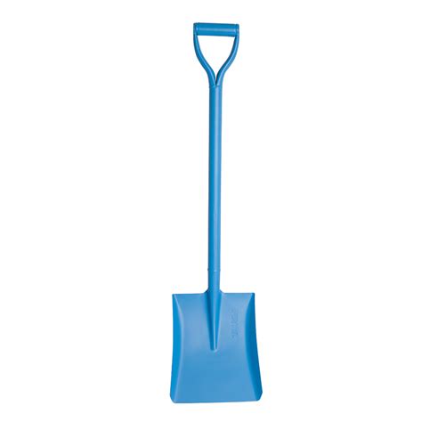 FIXTEC Square Shovel with Metal Handle Y Grip