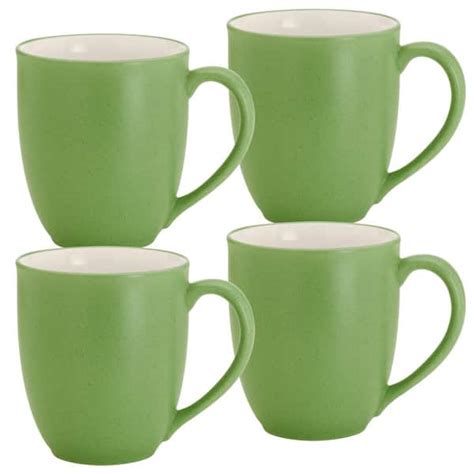 Reviews for Noritake Colorwave Apple 12 fl. oz. (Green) Stoneware Mugs, (Set of 4) | Pg 1 - The ...