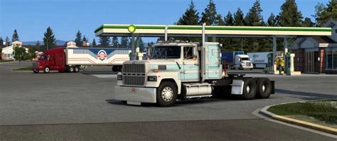 ats: Ford LTL 9000 + Interior (v1.43.x) v 4.6.1 Trucks Mod für American Truck Simulator