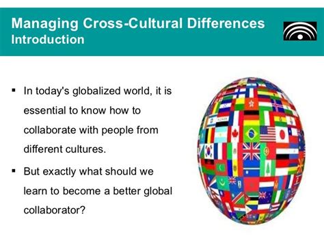 Managing cross-cultural differences in a multinational company