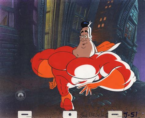 Production Cel of Super Jack from Cool World : Lot 151