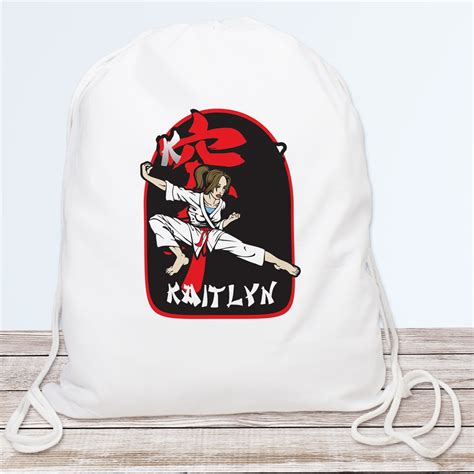 Personalized Karate Sports Bag | Custom Karate Gear Bag