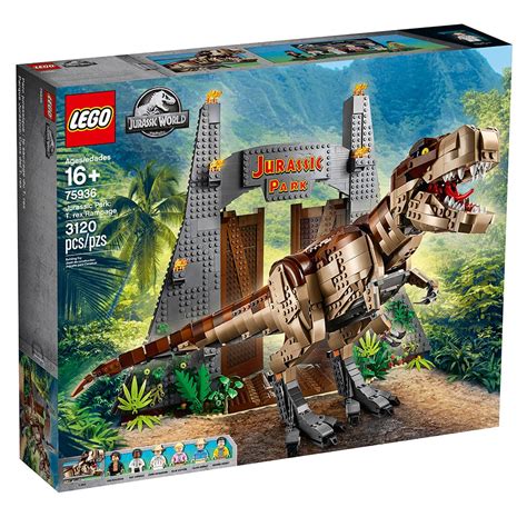 LEGO Jurassic Park Set of the Front Gate Contains Over 3,000 Pieces | Collider