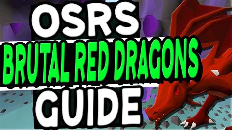 Osrs Brutal Red Dragon Guide Gear Setups Strategy | Hot Sex Picture