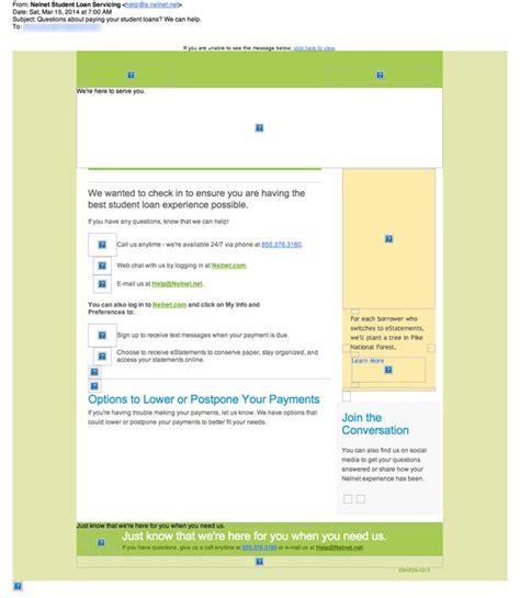 Nelnet Email Review: Does it fit the bill? | Email Design Sample