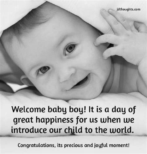 Congratulations quotes for baby boy: Messages and Wishes