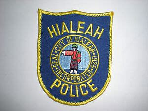 HIALEAH, FLORIDA POLICE DEPARTMENT PATCH | eBay