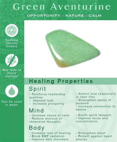 Reiki Charged Premium Green Aventurine Healing Crystal