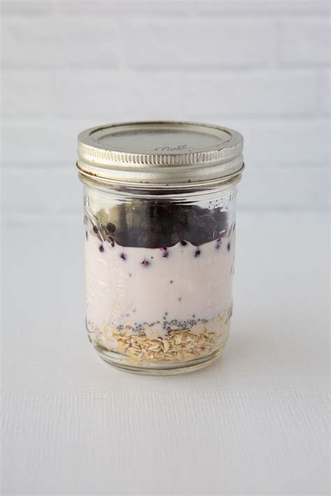 overnight-oats-in-jar - Make Healthy Easy - Jenna Braddock RD