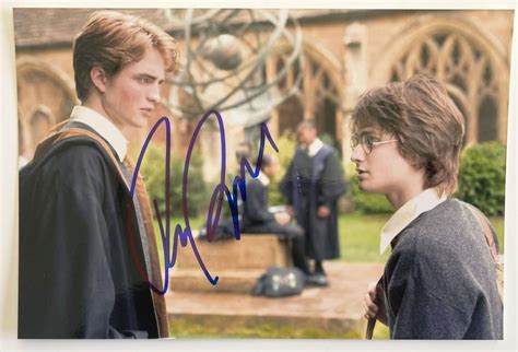 Harry Potter Robert Pattinson signed movie photo | EstateSales.org